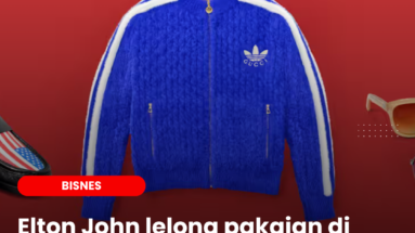Elton John lelong pakaian di eBay untuk Yayasan Aids