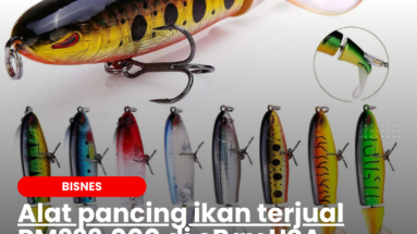 Alat pancing ikan terjual RM223,000 di eBay USA sejak 30 hari lalu