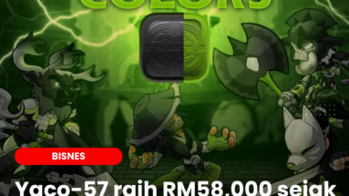 Yaco-57 raih RM58,000 sejak 30 hari lalu di eBay.com 