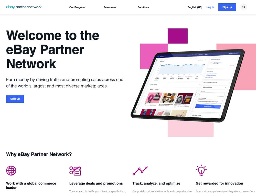 Cara Jana Pendapatan Pasif dari eBay Partner Network 