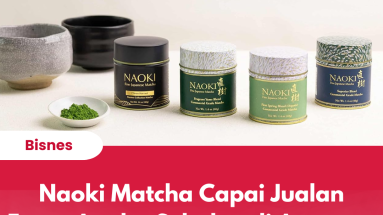 Naoki Matcha Capai Jualan Enam Angka Sebulan di Amazon
